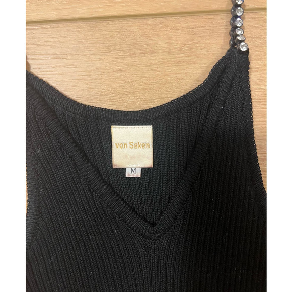 Von Saken Ripped Sweater Tank. - Picture 4 of 7